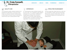 Tablet Screenshot of drscarpellichiro.com